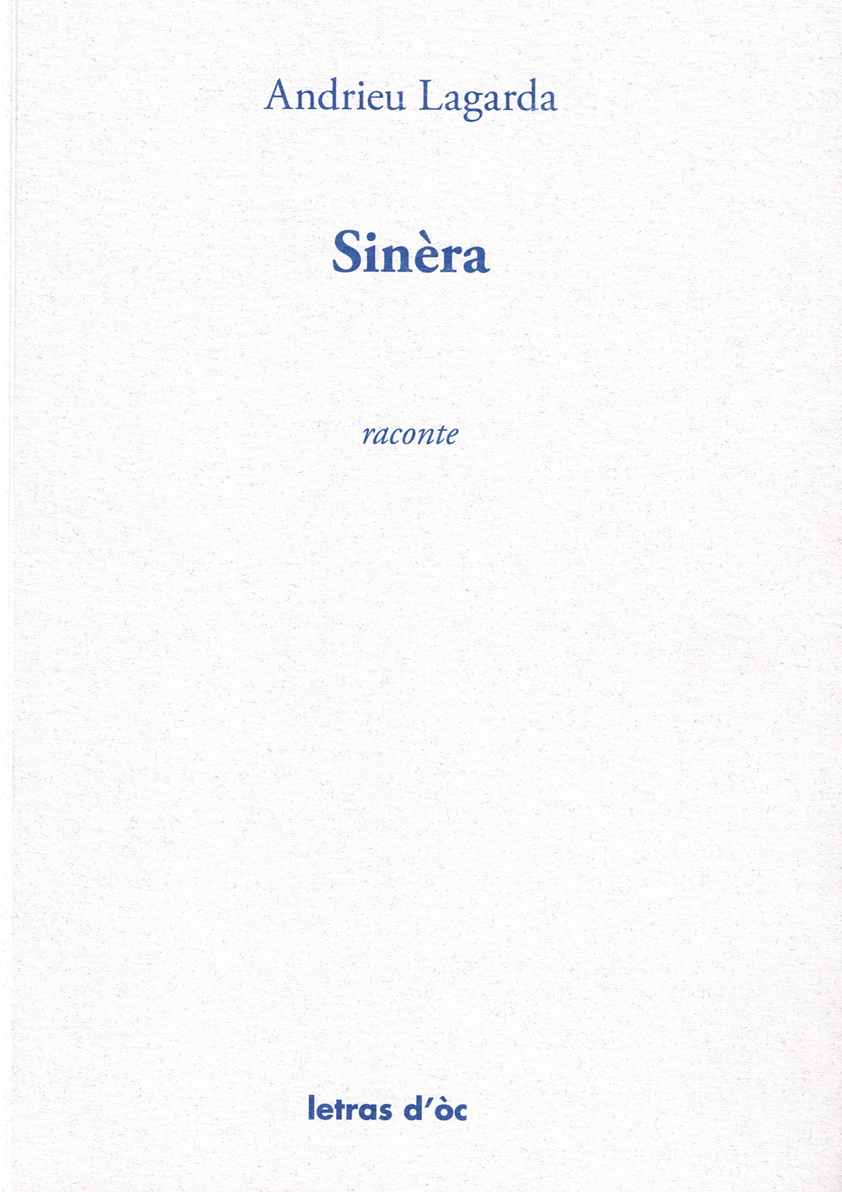 Couverture de Sinèra